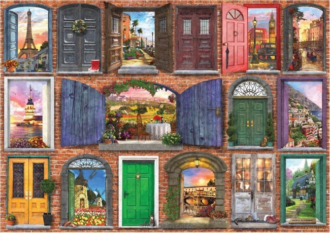 ARTPUZZLE 1000 el. Dzwi Europy [PUZZLE]