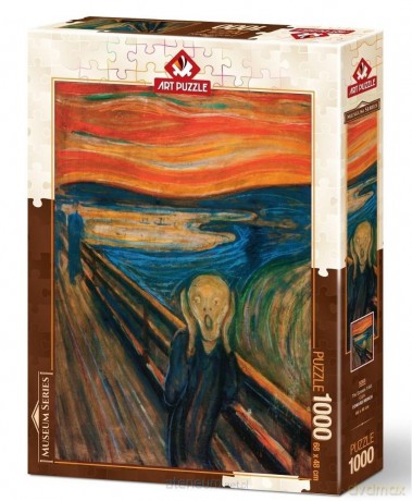 ARTPUZZLE 1000 el. Edward Munch, Krzyk,1893 [PUZZLE]