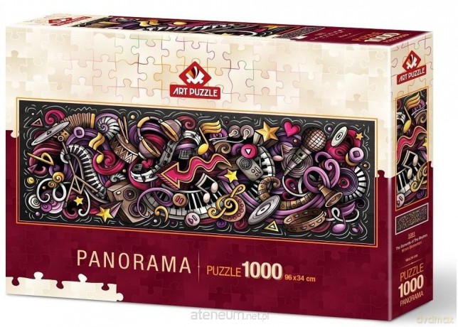 ARTPUZZLE 1000 el. Elementy rytmu (Panorama) [PUZZLE]