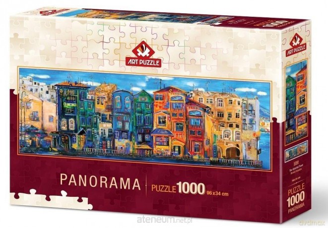 ARTPUZZLE 1000 el. Kolorowe miasto (Panorama) [PUZZLE]