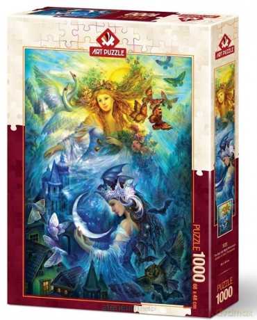 ARTPUZZLE 1000 el. Księżniczka nocy i dnia [PUZZLE]