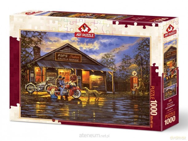 ARTPUZZLE 1000 el. Motocyklista [PUZZLE]
