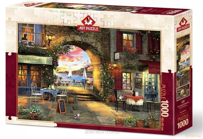 ARTPUZZLE 1000 el. Nadmorska restauracja [PUZZLE]