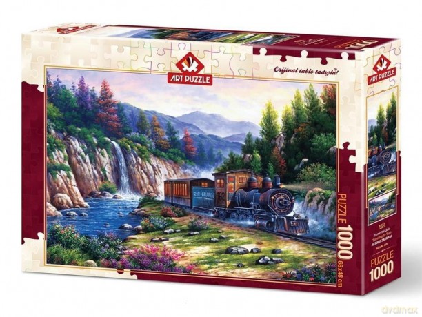 ARTPUZZLE 1000 el. Podróż pociągiem [PUZZLE]