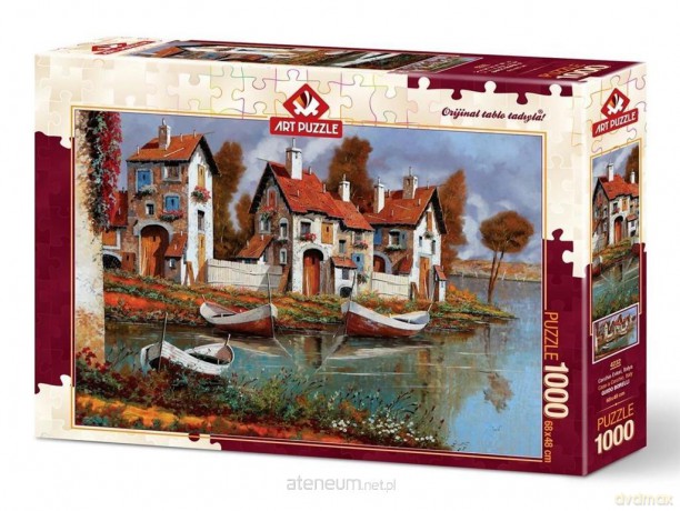 ARTPUZZLE 1000 el. Włochy, Domy w mieście Cerchio [PUZZLE]