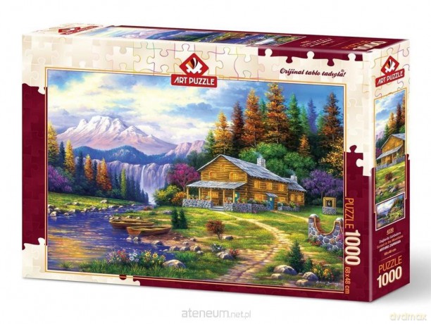 ARTPUZZLE 1000 el. Zachód słońca w górach [PUZZLE]