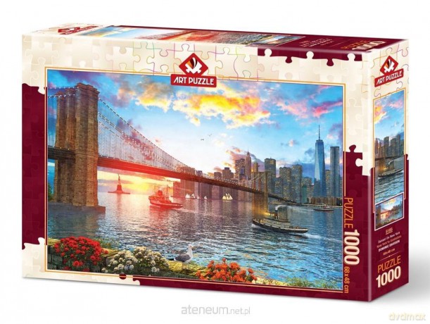 ARTPUZZLE 1000 el. Zachód słońca w Nowym Yorku [PUZZLE]