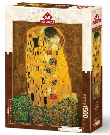 ARTPUZZLE 1500 el. Gustav Klimt, Pocałunek [PUZZLE]
