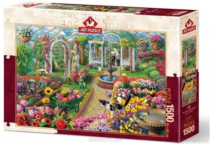 ARTPUZZLE 1500 el. Kwitnący ogród [PUZZLE]