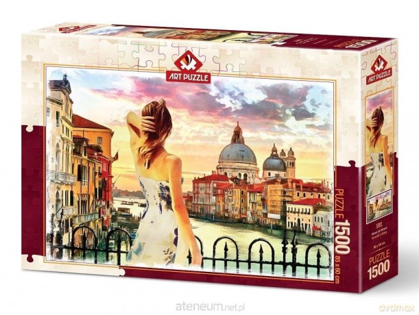 ARTPUZZLE 1500 el. Widok na Wenecję [PUZZLE]