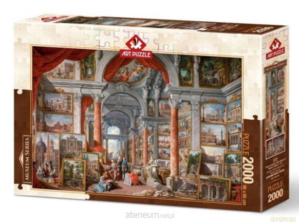 ARTPUZZLE 2000 el. Panini, Galeria z widokiem na Rzym [PUZZLE]