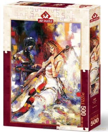 ARTPUZZLE 500 el. Wiolonczelistka [PUZZLE]