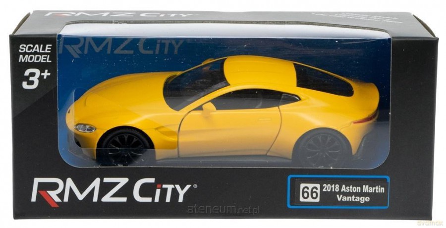 Aston Martin Vantage Yellow