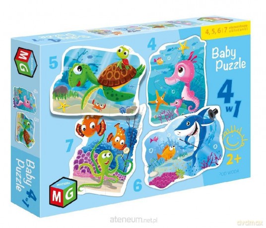 Baby 4w1 Pod wodą [PUZZLE]