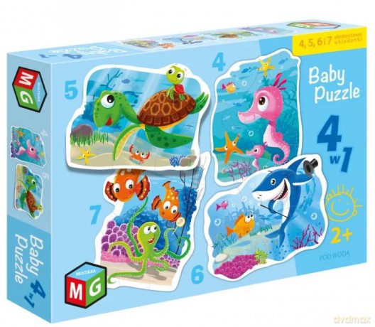 Baby 4w1 Pod wodą [PUZZLE]