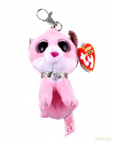Beanie Boos Fiona - Różowy kot 8,5 cm