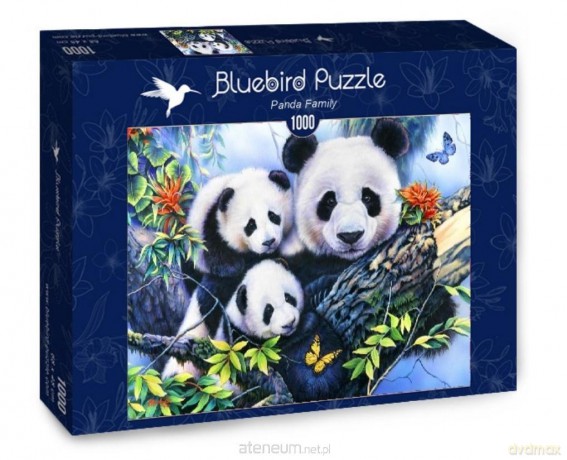 BLUEBIRD 1000 el. Rodzinka Pand [PUZZLE]