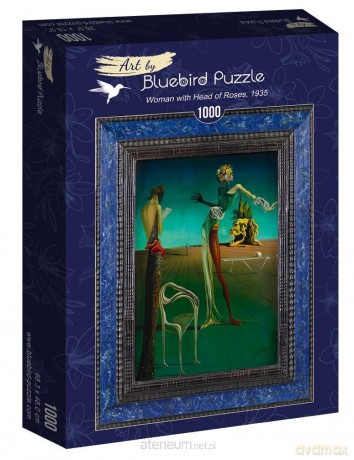 BLUEBIRD 1000 el. Salvador Dali, Kobieta z głową z róż [PUZZLE]