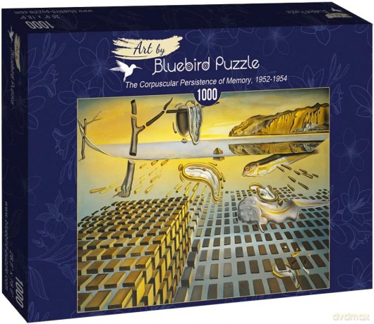 BLUEBIRD 1000 el. Salvador Dali, Korpuskularna trwałość [PUZZLE]