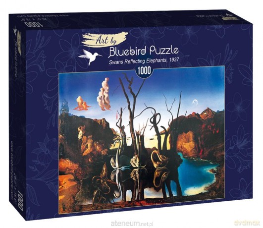 BLUEBIRD 1000 el. Salvador Dali, Łabędzie, 1937 [PUZZLE]