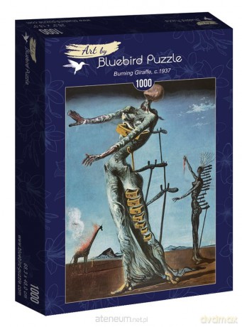 BLUEBIRD 1000 el. Salvador Dali, Płonąca żyrafa, 1937 [PUZZLE]
