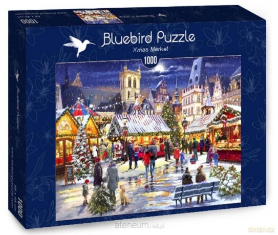 BLUEBIRD 1000 el. Targi Bożonarodzeniowe [PUZZLE]