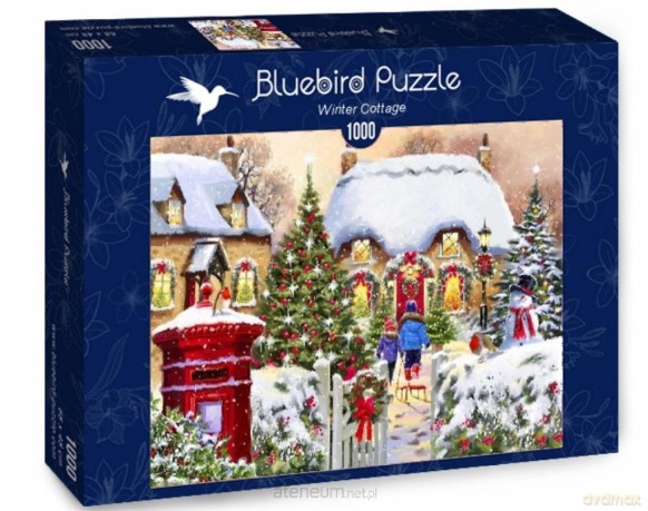 BLUEBIRD 1000 el. Zima w pełni [PUZZLE]