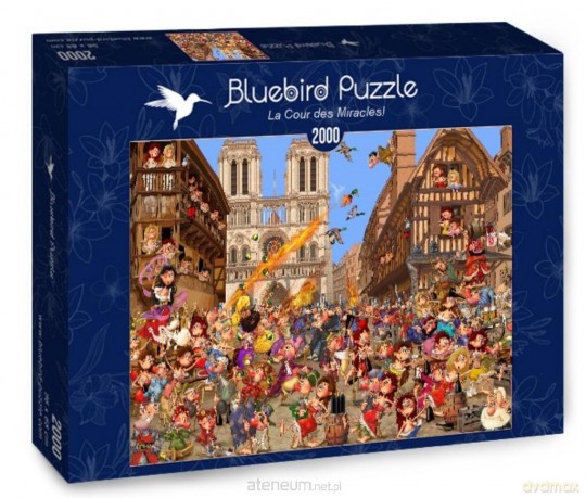 BLUEBIRD 2000 el. Dwór pełen cudów [PUZZLE]
