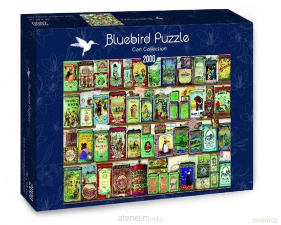 BLUEBIRD 2000 el. Kolekcja puszek [PUZZLE]