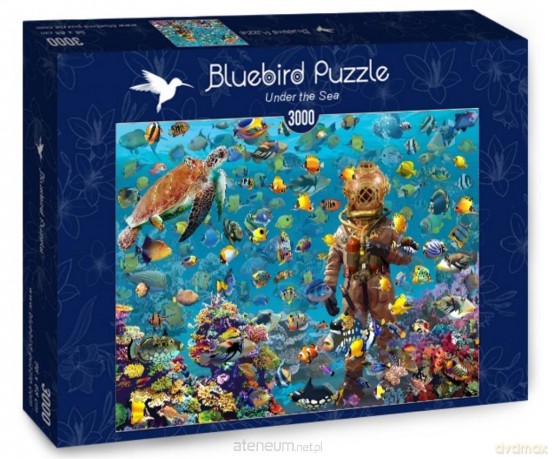 BLUEBIRD 3000 el. Pod wodą [PUZZLE]
