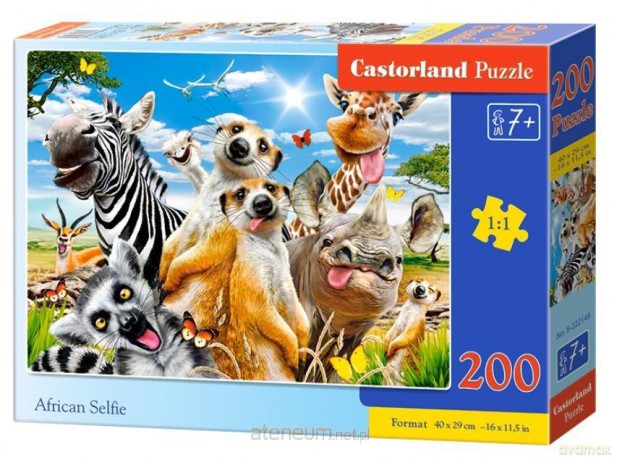 CASTORLAND 200 el. African Selfie [PUZZLE]