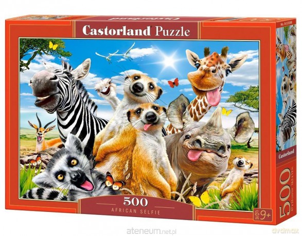 CASTORLAND 500 el. African selfie [PUZZLE]
