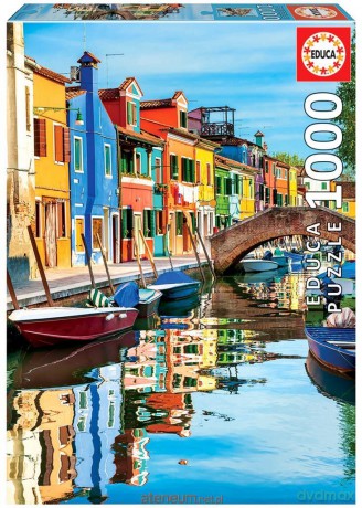 CLEMENTONI 1000 el. Burano/Włochy [PUZZLE]