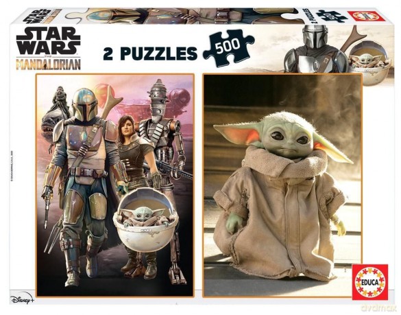 EDUCA 2x500 el. The Mandalorian [PUZZLE]