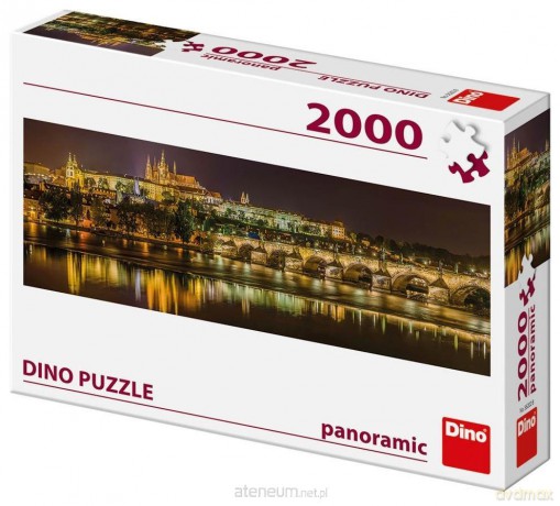 DINO 2000 el. Czechy, Praga, Most Karola (Panorama) [PUZZLE]