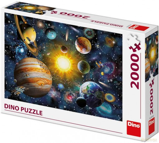 DINO 2000 el. System Solarny [PUZZLE]