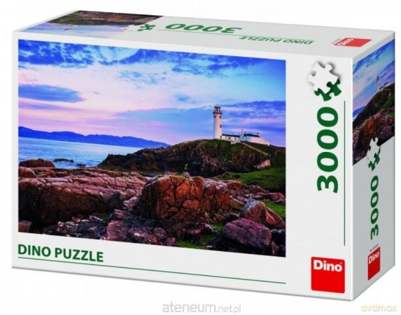 DINO 3000 el. Latarnia morska nad klifem [PUZZLE]