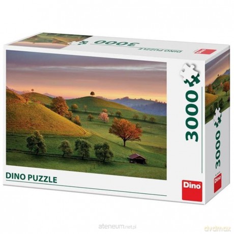 DINO 3000 el. Szwajcaria,Widok na pola [PUZZLE]