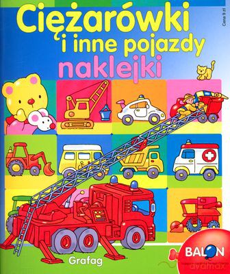 Ciężarówki I Inne Pojazdy Naklejki [KSIĄŻKA]