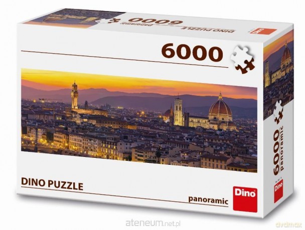 DINO 6000 el. Włochy, Widok na Florencję (Panorama) [PUZZLE]