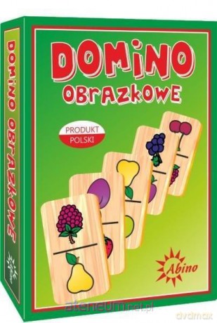 Domino obrazkowe - owoce [GRA]