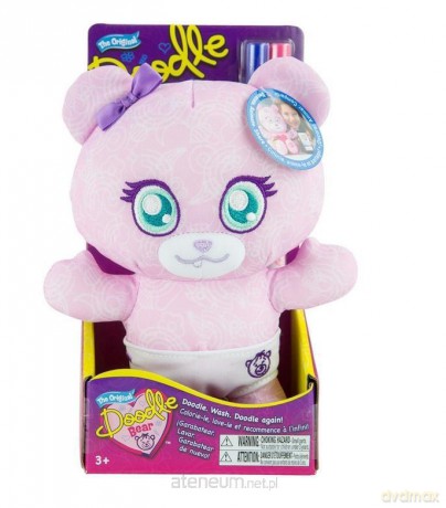 Doodle Bear Miś do malowania różowy 15 cm
