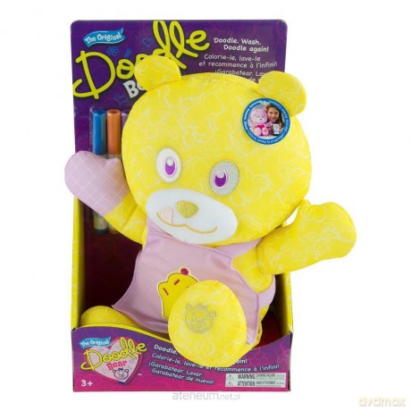Doodle Bear Miś do malowania żółty 32 cm