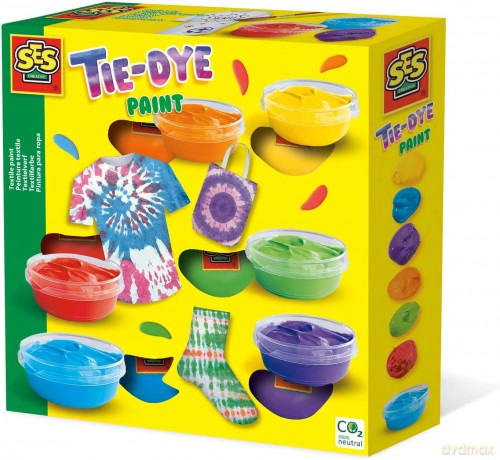 Farba do tekstyliów metodą tie-dye