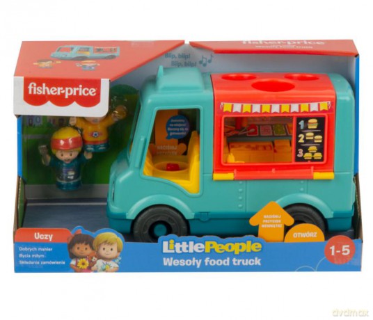 Fisher Price. Wesoły food truck j.polski