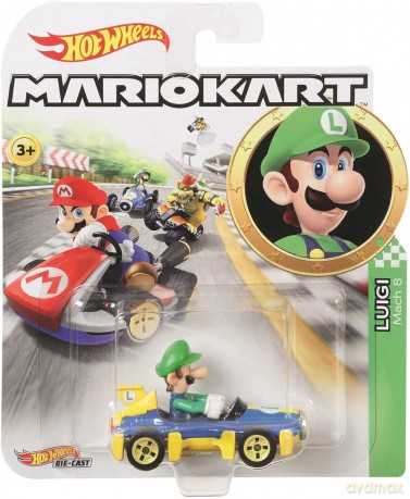 Hot Wheels Mario Kart Luigi