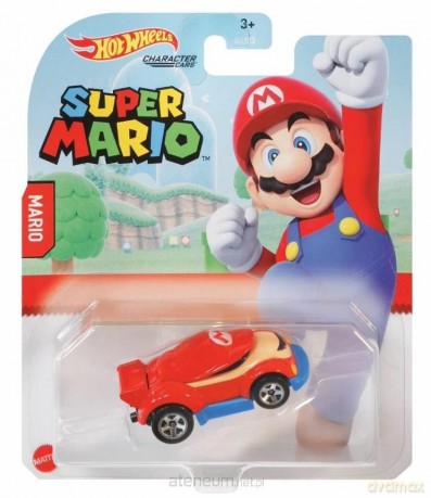 Hot Wheels Mario Kart Samochodzik z gier GRM42