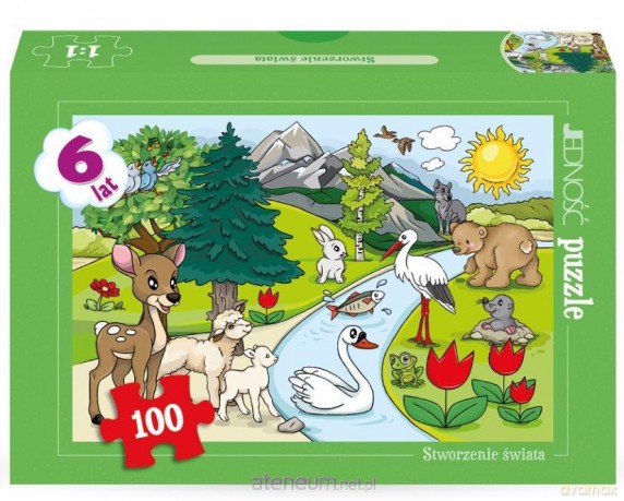 JEDNOŚĆ 100 el. - Stworzenie świata [PUZZLE]