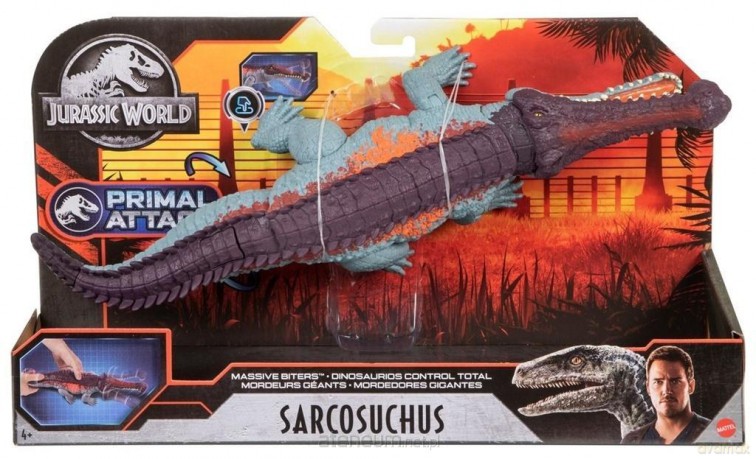 Jurassic World Sarcosuchus dino GVG68 [FIGURKA]