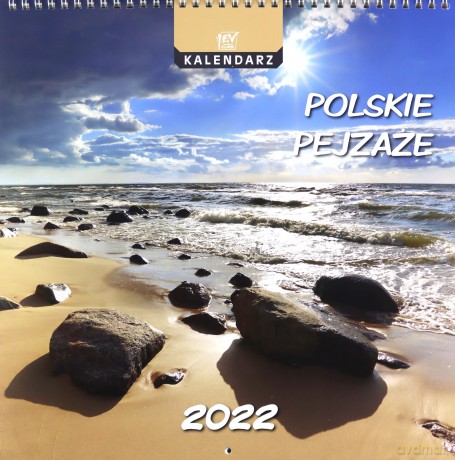 Kalendarz 2022 30x30 13 planszowy Polskie Pejzaże [KALENDARZ]